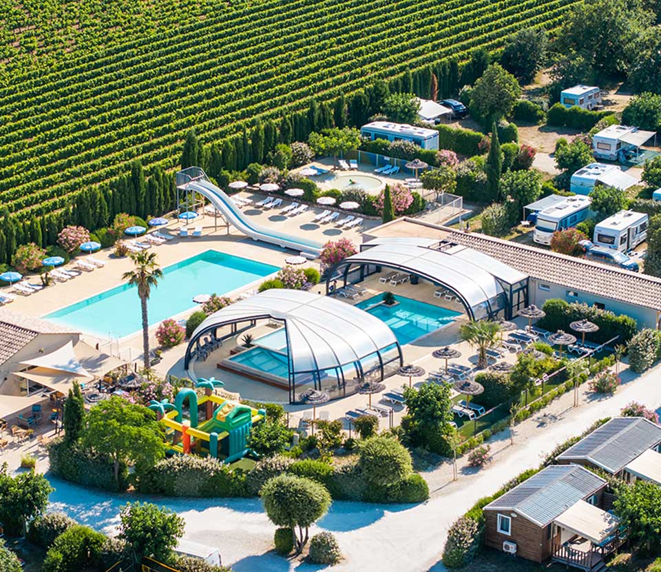 Camping Piscine Chauffee Couverte Drome