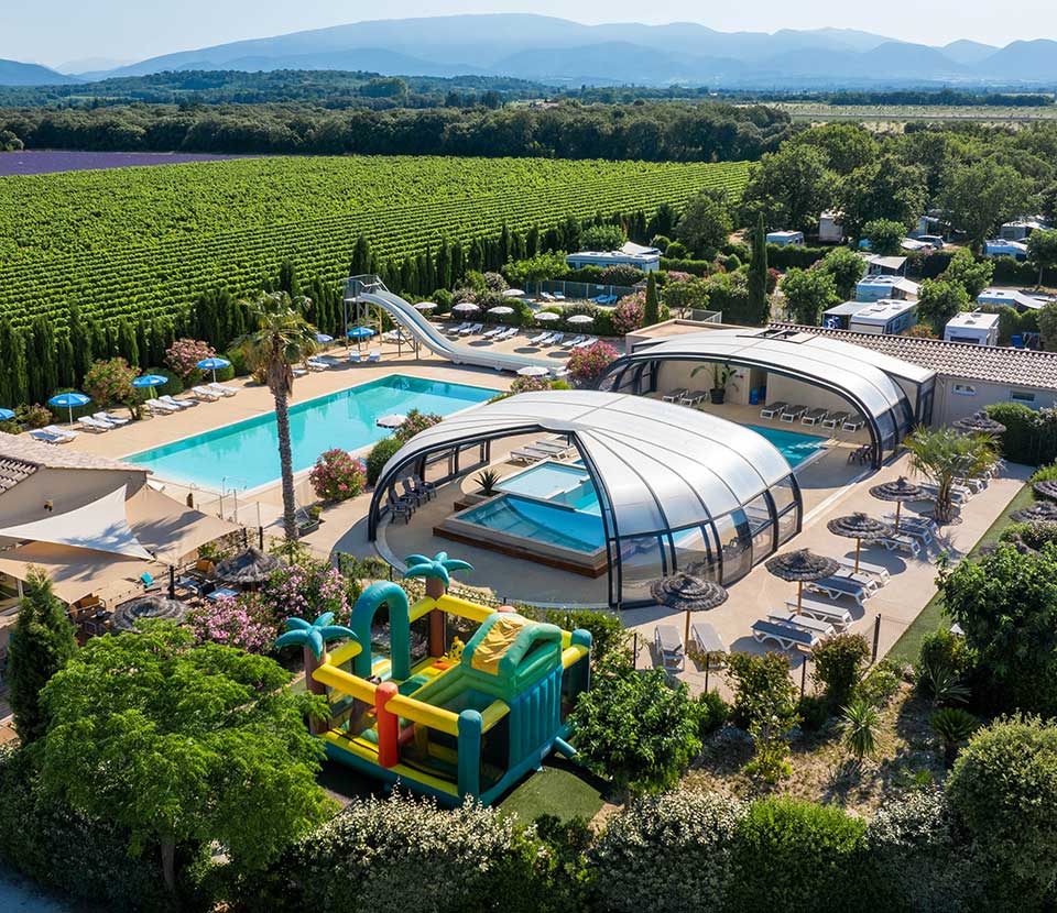 Camping Vaison La Romaine Piscine